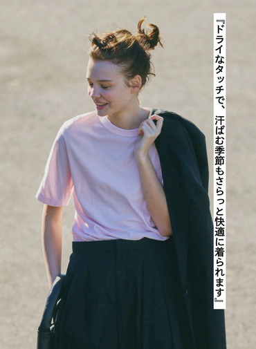 ATON スタンダードTシャツ 詳細画像 Pink 3