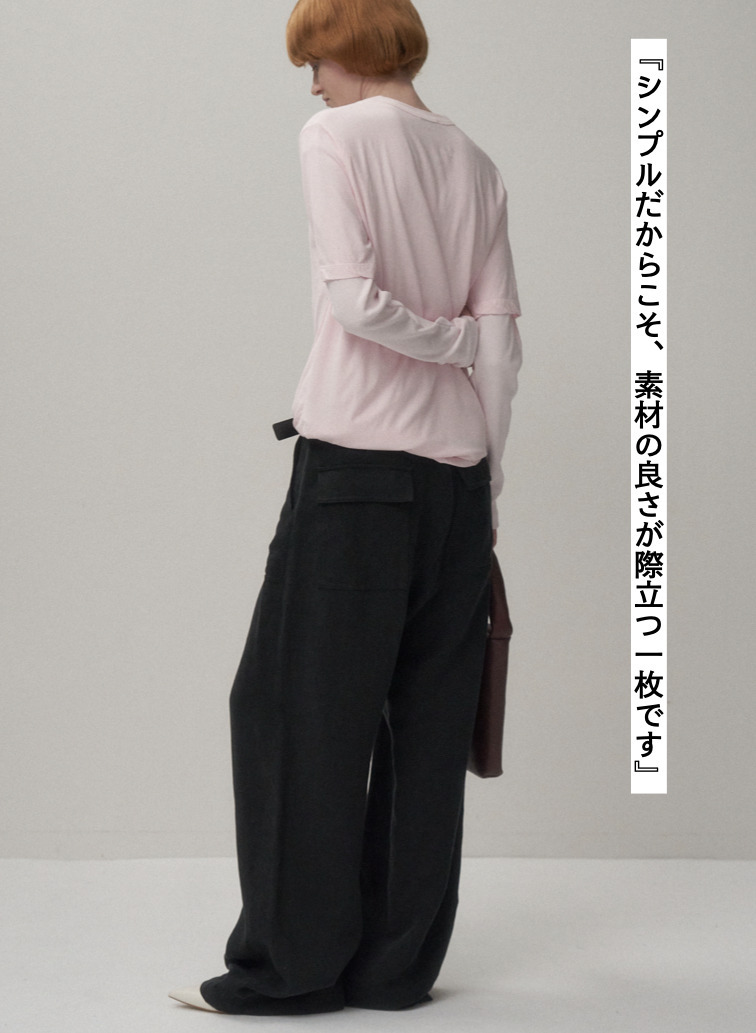 ATON スタンダードTシャツ 詳細画像 Pink 7