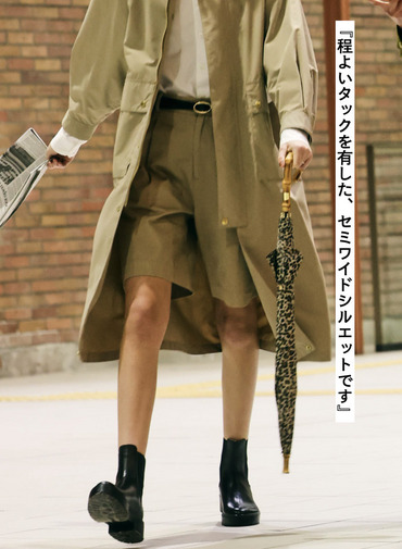 Traditional Weatherwear ワイドショートパンツ UNIONSLACKS 312 詳細画像 Beige 2