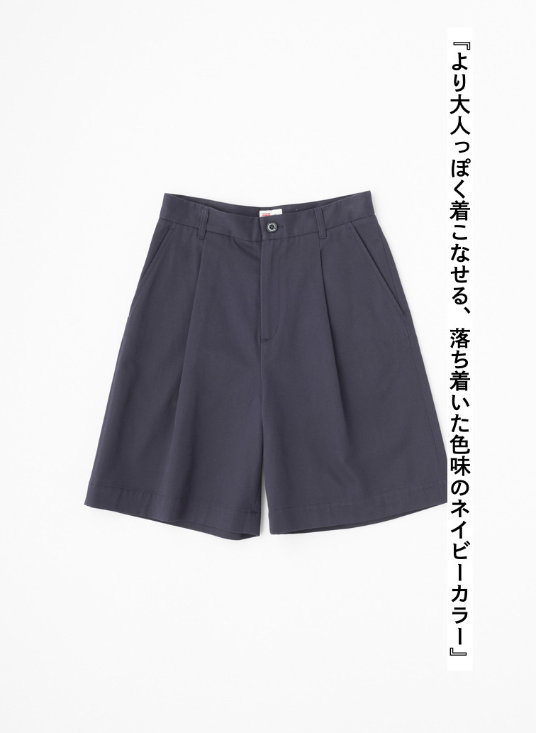 Traditional Weatherwear ワイドショートパンツ UNIONSLACKS 312 詳細画像 Navy 1