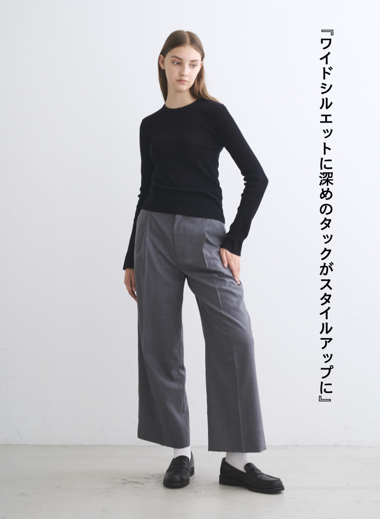 Traditional Weatherwear ワイドパンツ UNIONWEAR 308 詳細画像 Light Gray 5