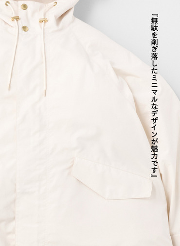 Traditional Weatherwear ショートコート SELSEY SHORT 詳細画像 Off White 4