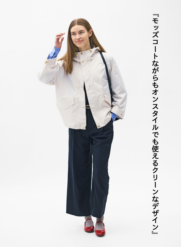 Traditional Weatherwear ショートコート SELSEY SHORT 詳細画像 Off White 2