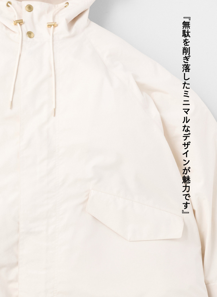 Traditional Weatherwear ショートコート SELSEY SHORT 詳細画像 Off White 4