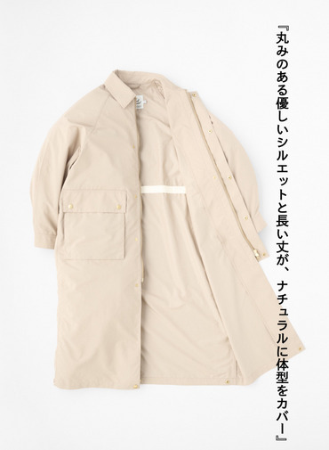 Traditional Weatherwear ロングコート ELTON LONG 詳細画像 Beige 4