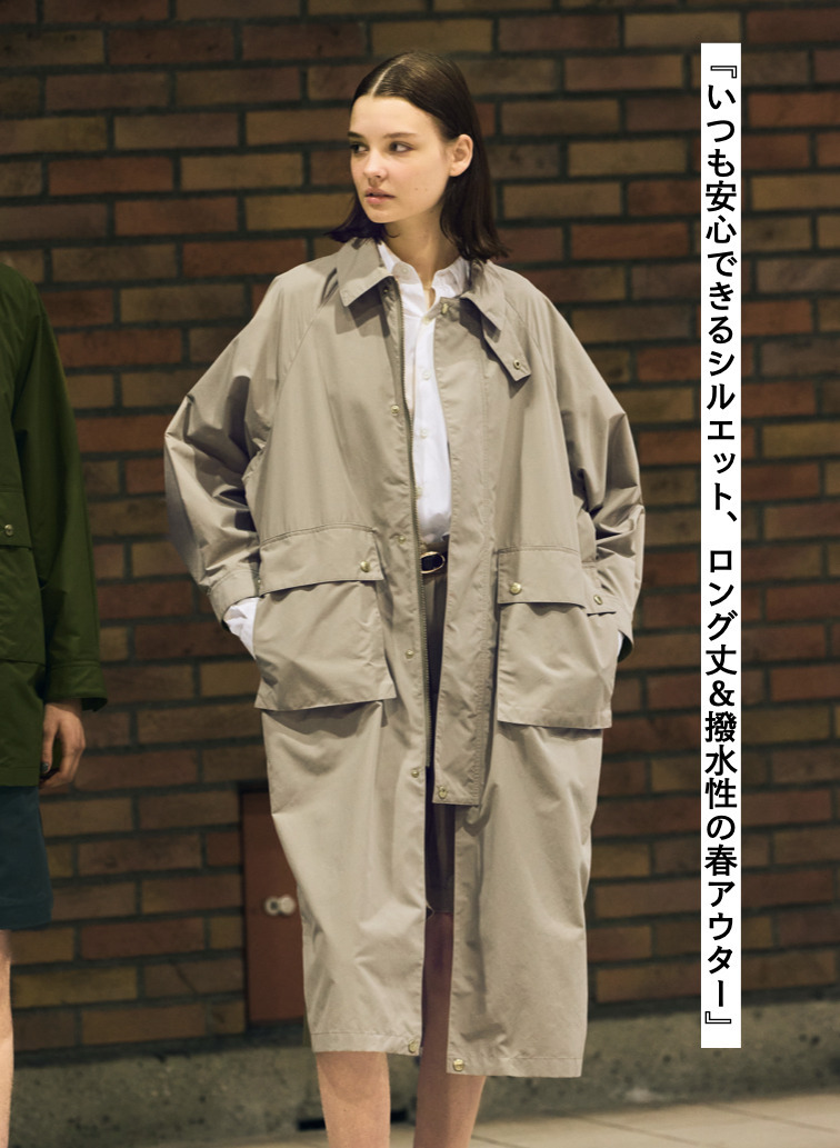 Traditional Weatherwear ロングコート ELTON LONG 詳細画像 Beige 1