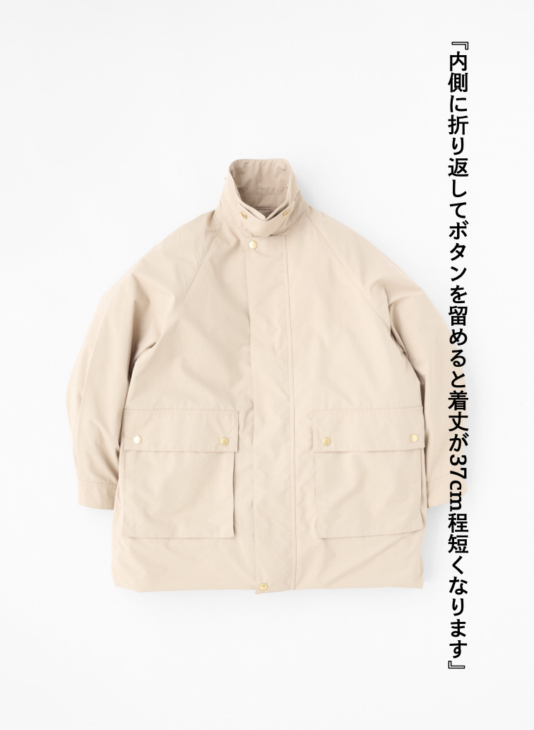 Traditional Weatherwear ロングコート ELTON LONG 詳細画像 Beige 5