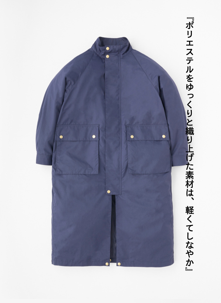 Traditional Weatherwear ロングコート ELGIN LONG 詳細画像 Navy 6