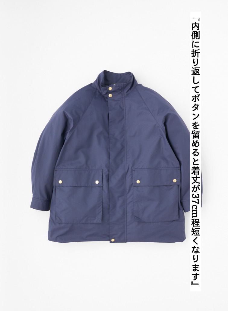 Traditional Weatherwear ロングコート ELGIN LONG 詳細画像 Navy 7