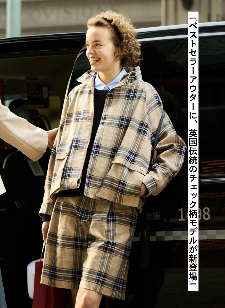 Traditional Weatherwear チェックコート ELGIN 詳細画像 Multi 1