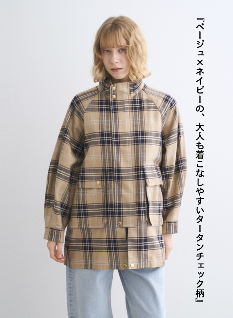 Traditional Weatherwear チェックコート ELGIN 詳細画像 Multi 3