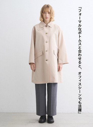 Traditional Weatherwear コート LINTON 詳細画像 Ecru 3