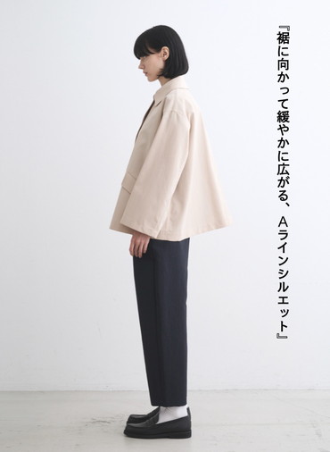 Traditional Weatherwear ショートコート 詳細画像 Ecru 2