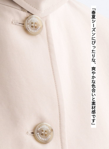 Traditional Weatherwear ショートコート 詳細画像 Ecru 6