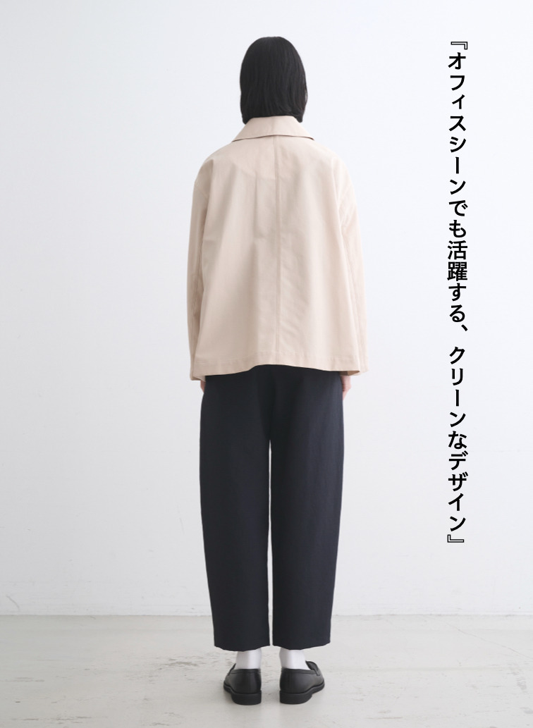Traditional Weatherwear ショートコート 詳細画像 Ecru 3