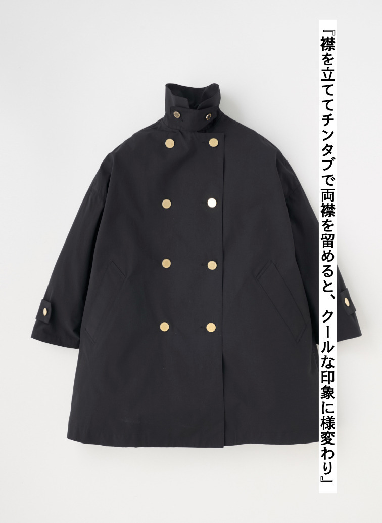 Traditional Weatherwear ダブルコート MALTON DOUBLE 詳細画像 Black 6
