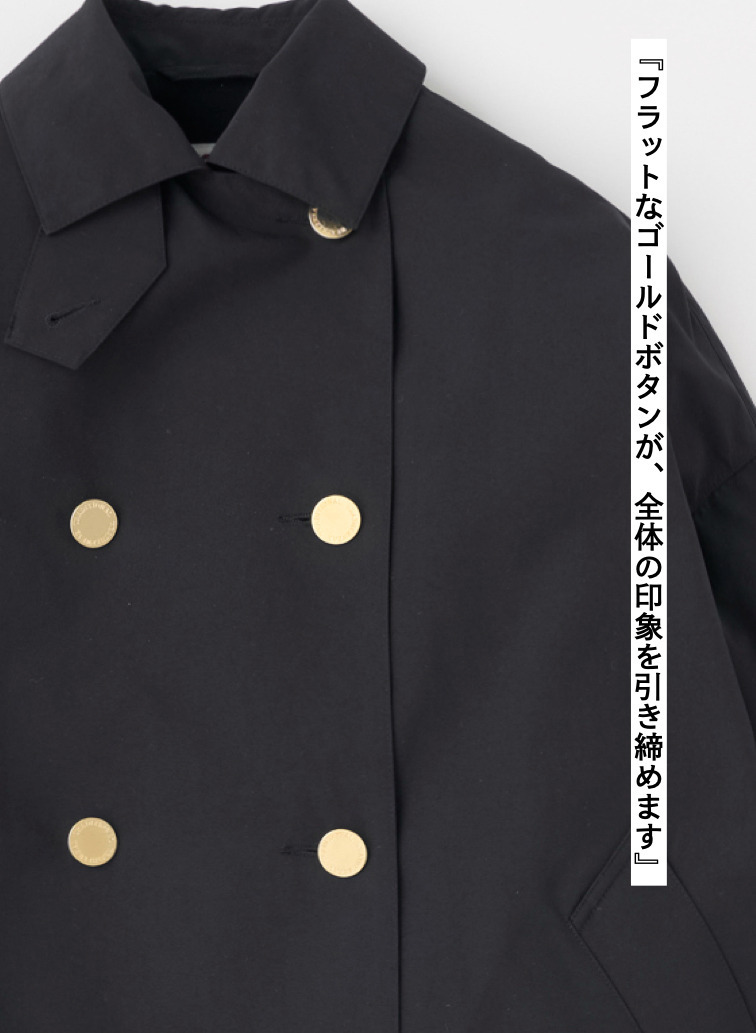 Traditional Weatherwear ダブルコート MALTON DOUBLE 詳細画像 Black 7