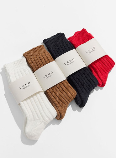 NEW SOCKS [UNISEX] 詳細画像 Ivory 1