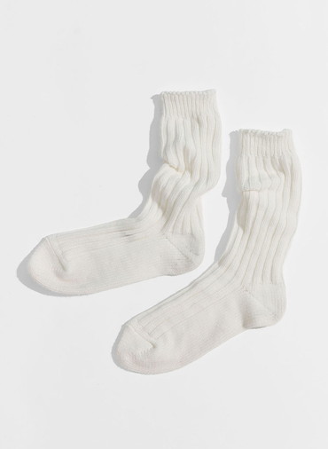 NEW SOCKS [UNISEX] 詳細画像 Ivory 3