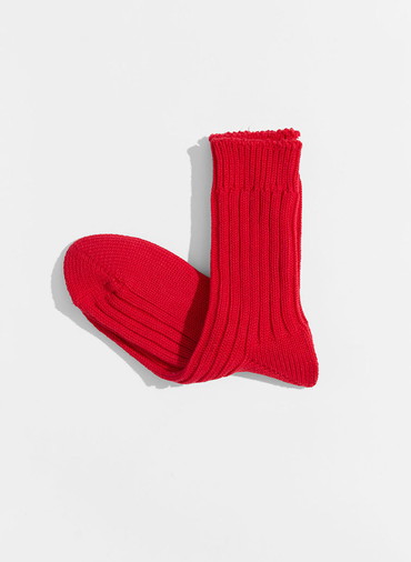 NEW SOCKS [UNISEX] 詳細画像 Red 4