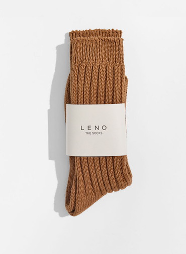 NEW SOCKS [UNISEX] 詳細画像 Brown 1