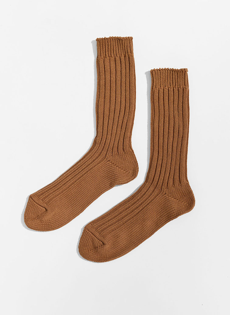 NEW SOCKS [UNISEX] 詳細画像 Brown 2