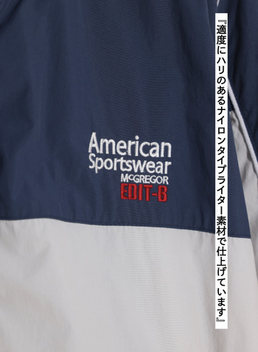 McGREGOR EDIT-B ウィンドブレイカー 詳細画像 Navy 6