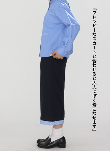 McGREGOR EDIT-B スクエアシャツ 詳細画像 Blue 5