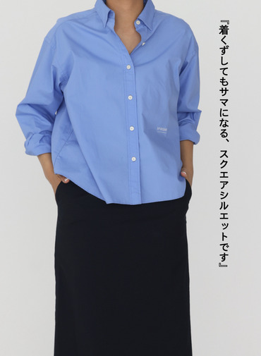 McGREGOR EDIT-B スクエアシャツ 詳細画像 Blue 7