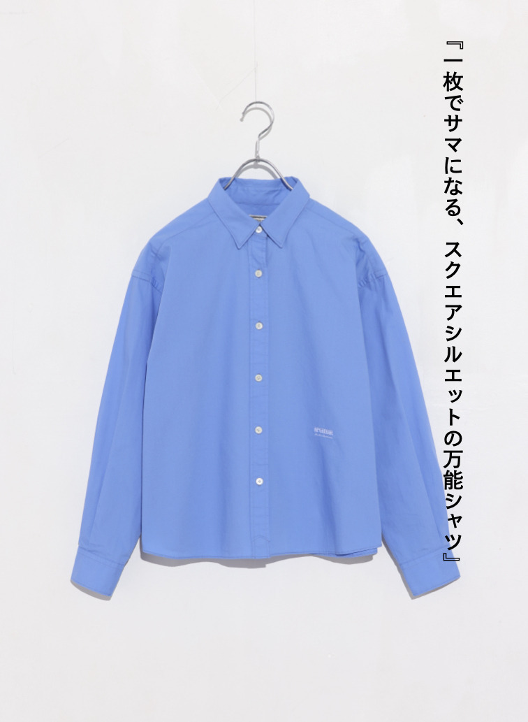 McGREGOR EDIT-B スクエアシャツ 詳細画像 Blue 1