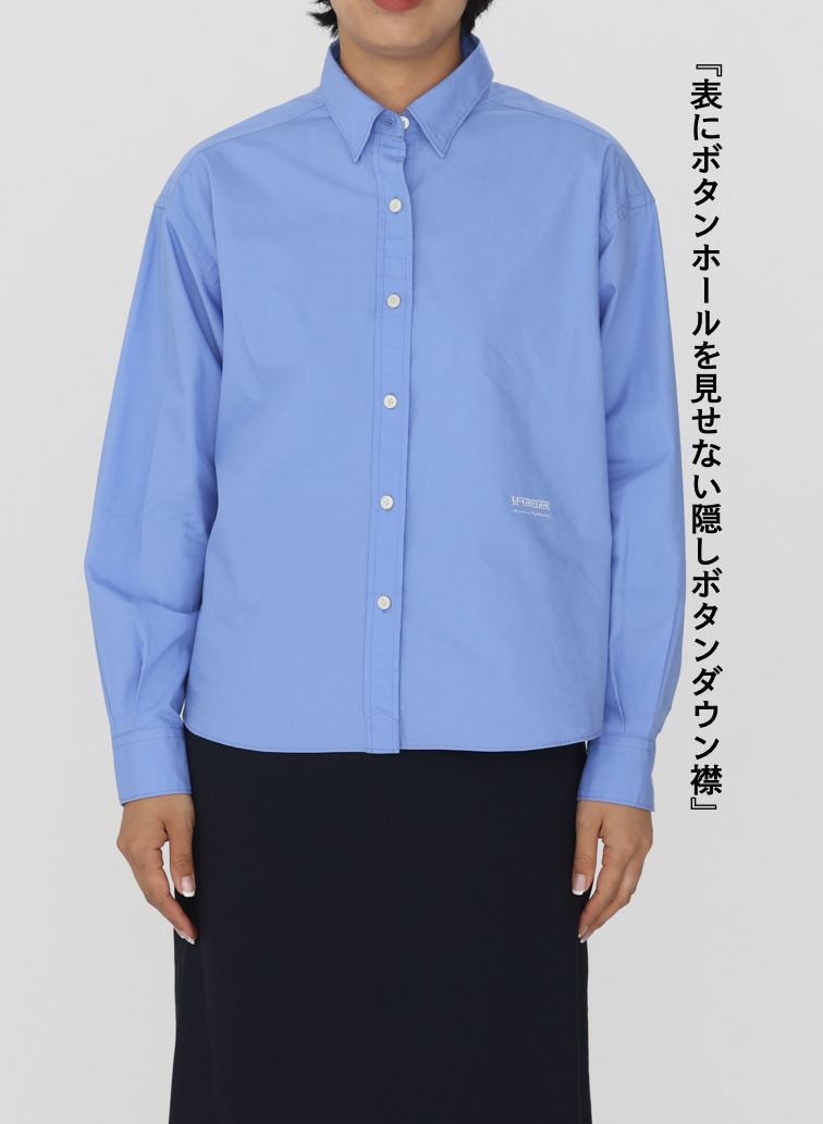 McGREGOR EDIT-B スクエアシャツ 詳細画像 Blue 4