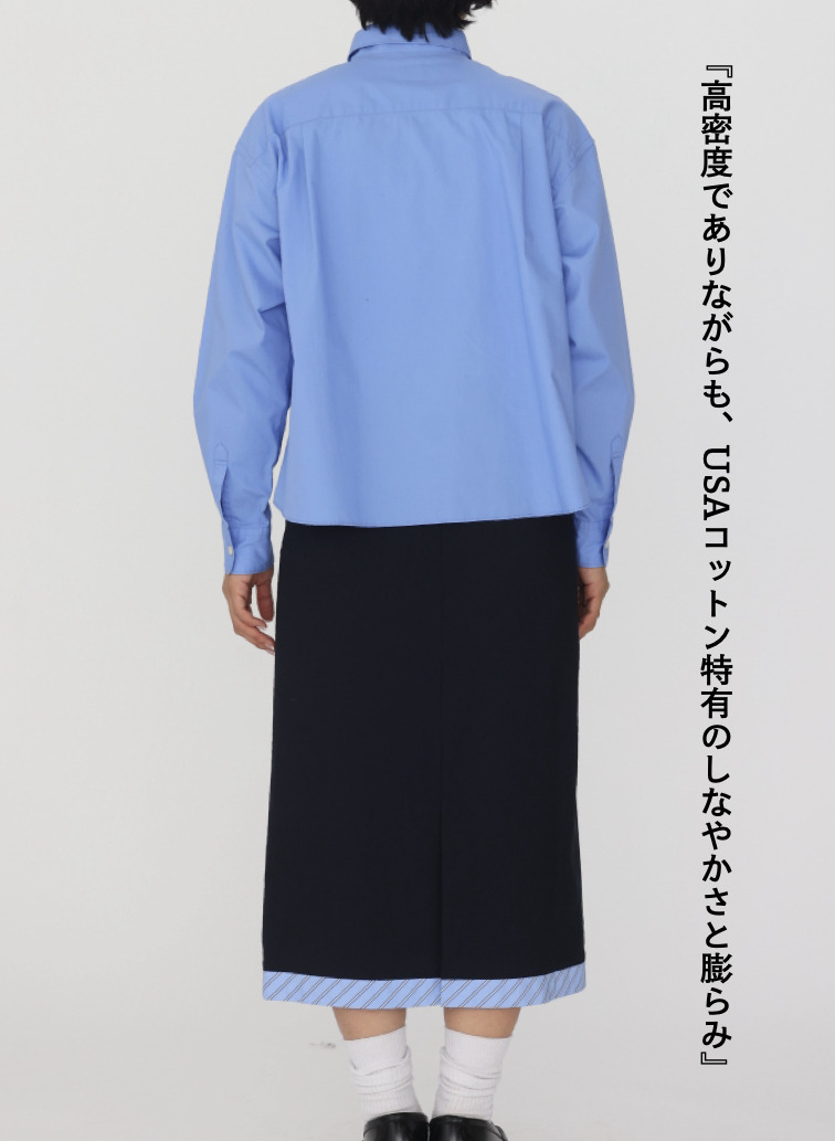 McGREGOR EDIT-B スクエアシャツ 詳細画像 Blue 6