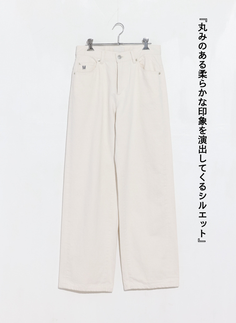 McGREGOR EDIT-B デニムパンツ 詳細画像 Ivory 3