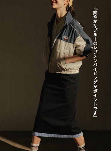 McGREGOR EDIT-B タイトスカート 詳細画像 Navy 2