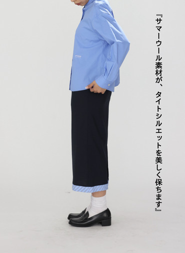 McGREGOR EDIT-B タイトスカート 詳細画像 Navy 8