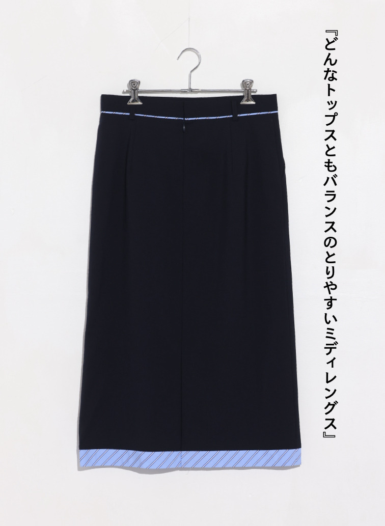 McGREGOR EDIT-B タイトスカート 詳細画像 Navy 5