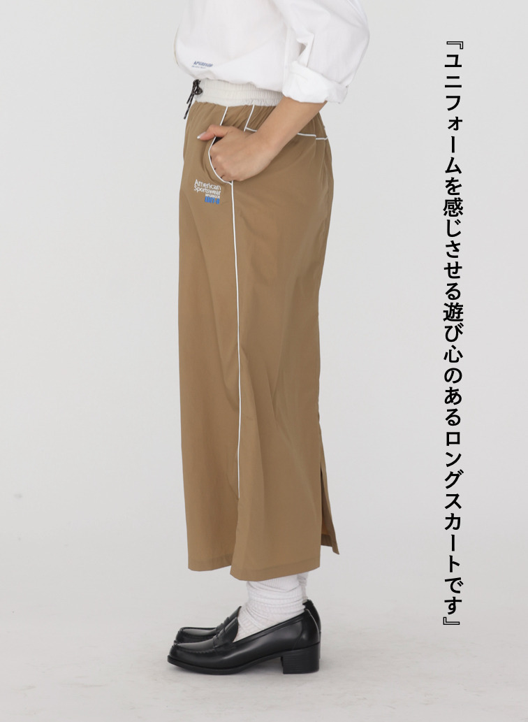 McGREGOR EDIT-B ナイロンスカート 詳細画像 Camel 6