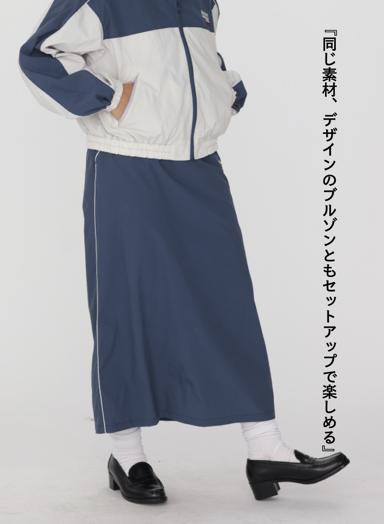 McGREGOR EDIT-B ナイロンスカート 詳細画像 Navy 7