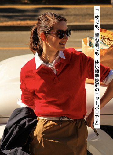 McGREGOR EDIT-B ニットポロシャツ 詳細画像 Red 1