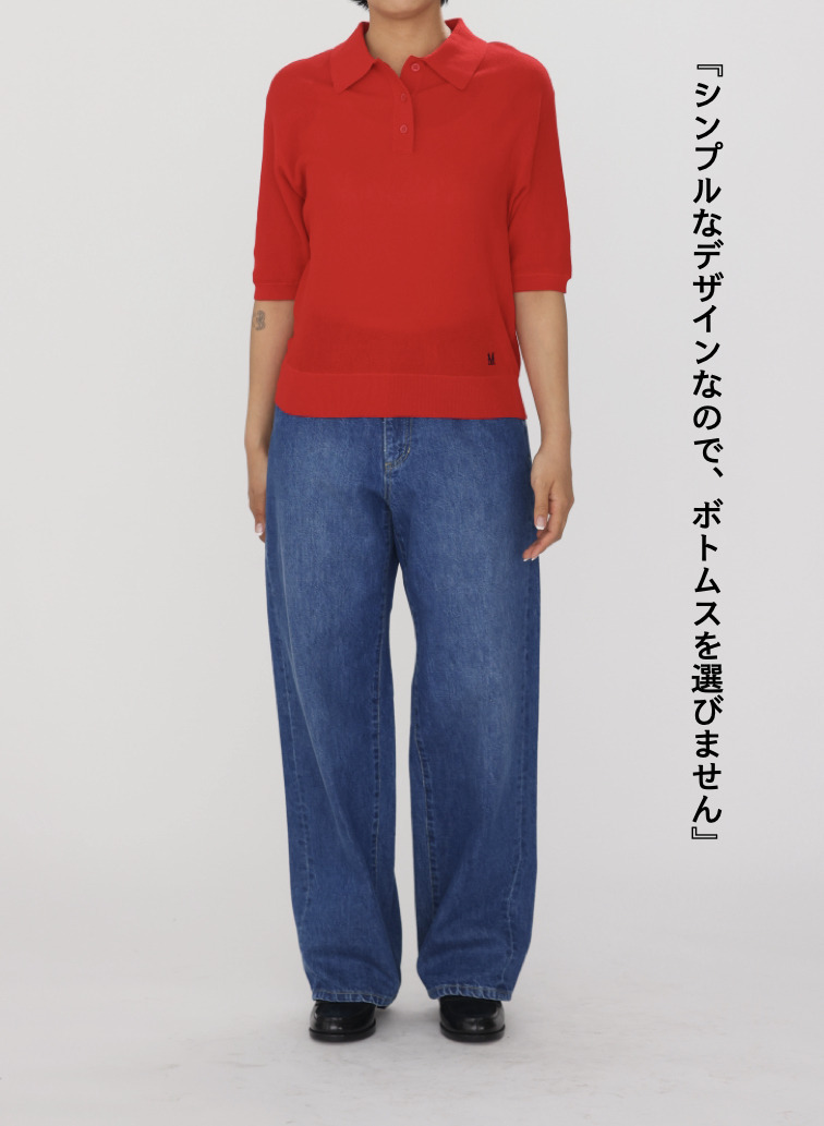 McGREGOR EDIT-B ニットポロシャツ 詳細画像 Red 8