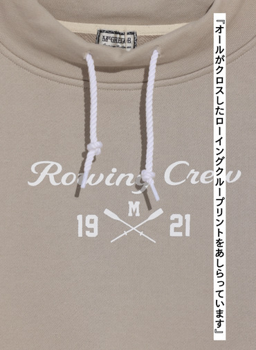 McGREGOR EDIT-B タートルネックスウェット 詳細画像 Beige 6