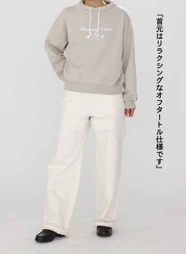 McGREGOR EDIT-B タートルネックスウェット 詳細画像 Beige 7