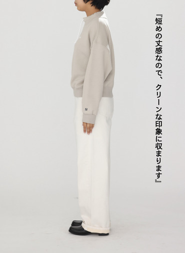 McGREGOR EDIT-B タートルネックスウェット 詳細画像 Beige 8