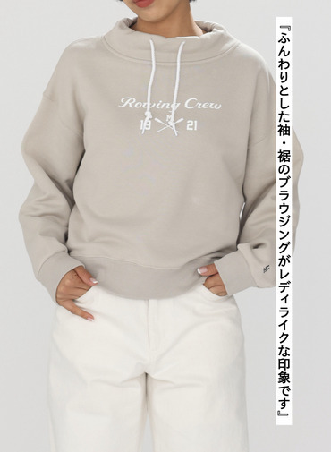 McGREGOR EDIT-B タートルネックスウェット 詳細画像 Beige 9