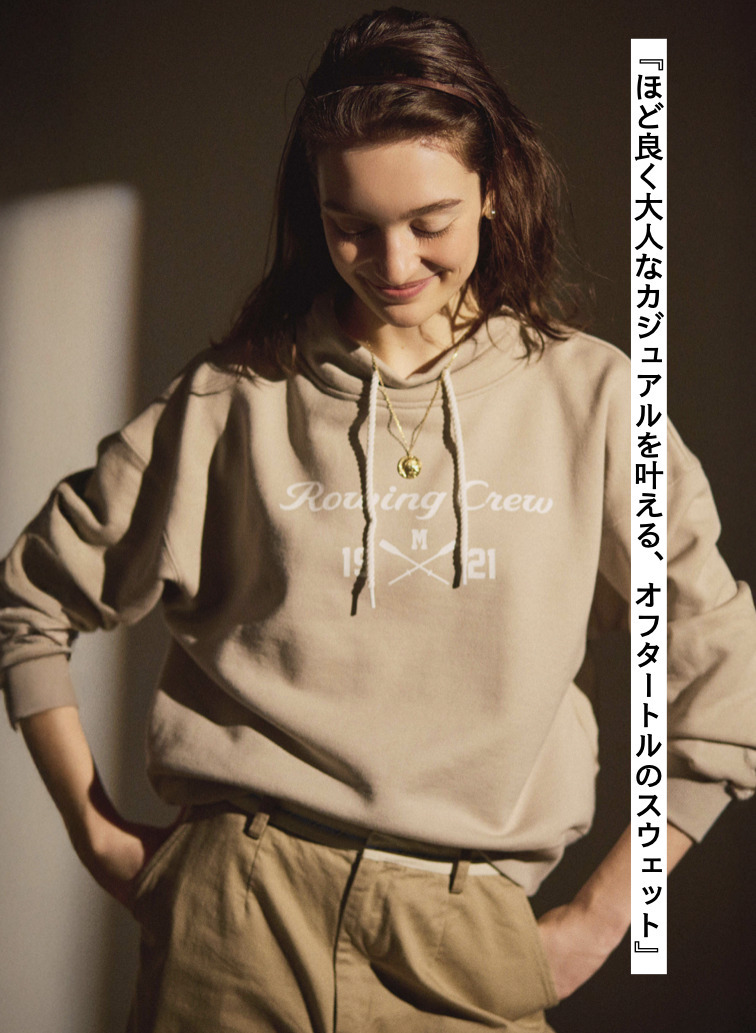 McGREGOR EDIT-B タートルネックスウェット 詳細画像 Beige 1