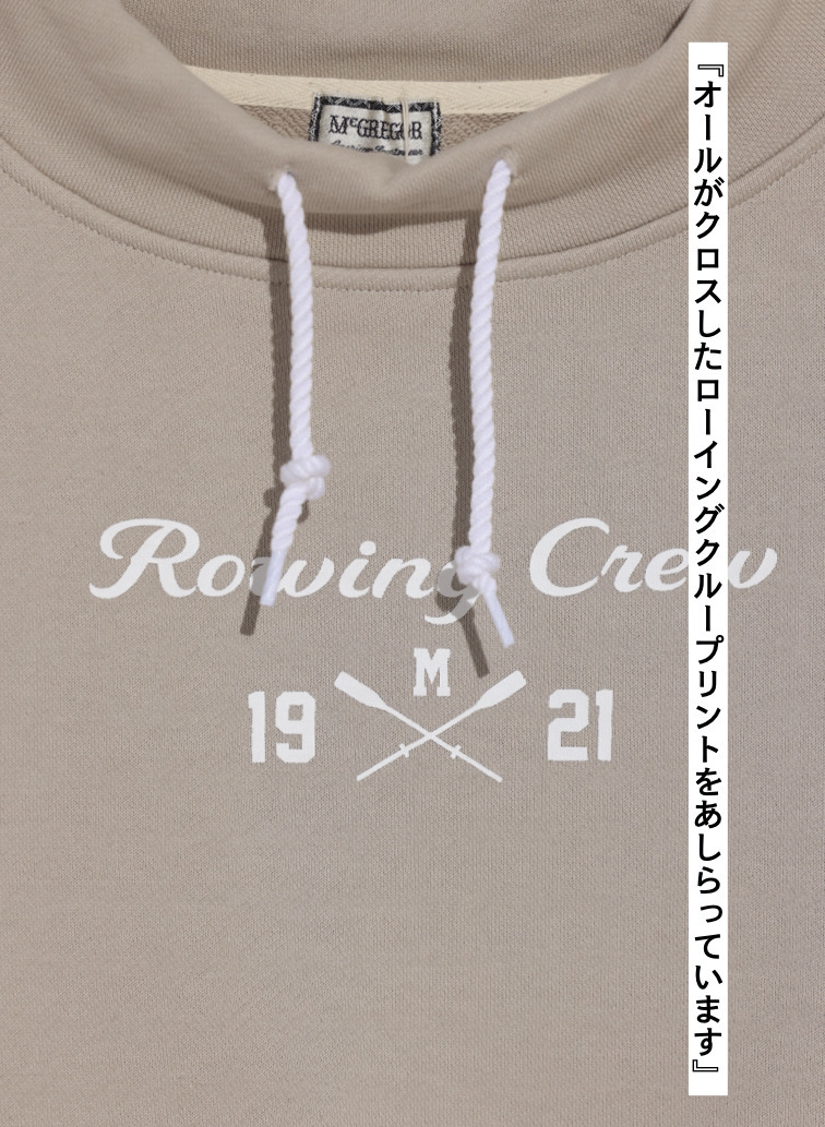 McGREGOR EDIT-B タートルネックスウェット 詳細画像 Beige 6