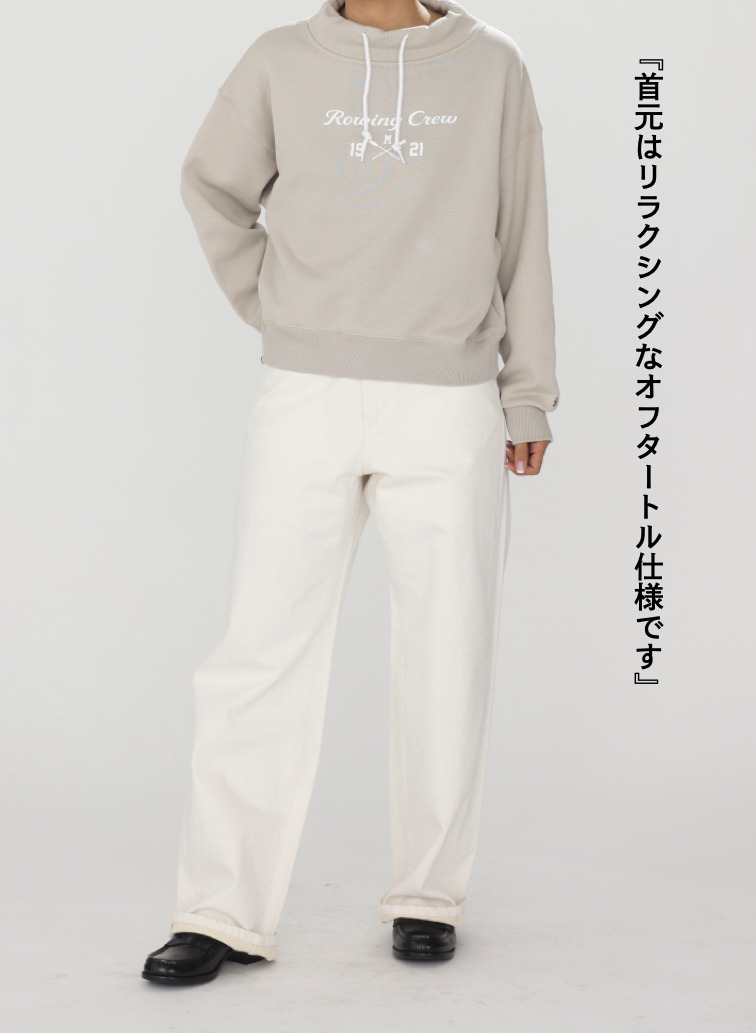 McGREGOR EDIT-B タートルネックスウェット 詳細画像 Beige 7