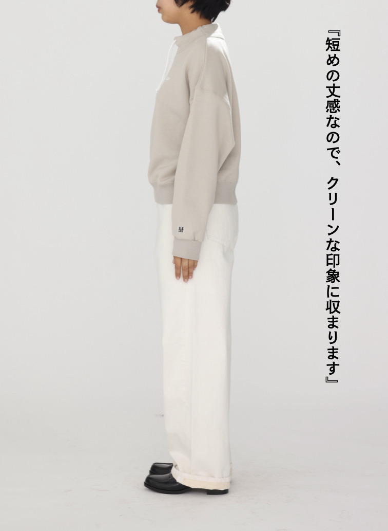 McGREGOR EDIT-B タートルネックスウェット 詳細画像 Beige 8