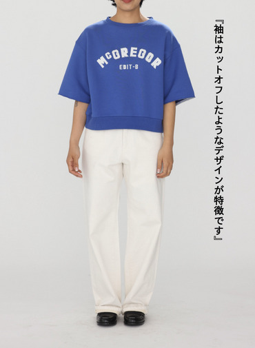 McGREGOR EDIT-B スウェットTシャツ 詳細画像 Blue 6