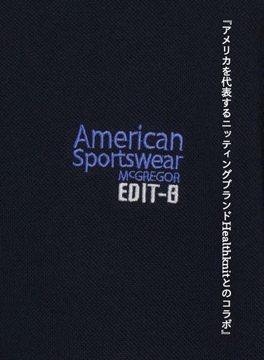 McGREGOR EDIT-B クルーネックTシャツ 詳細画像 Navy 3